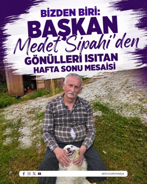 Gülyalı Belediye Başkanı Medet Sipahi, yoğun çalışma temposuna rağmen toprağından kopmuyor. Sadık dostu Boncuk ile birlikte bahçe işlerini de ihmal etmedi.

Makamın getirdiği sorumlulukları yerine getirirken, üretmekten ve emeğin değerinden hiç kopmayan Sipahi, toprağa olan bağlılığı ve hayvan sevgisiyle de takdir topluyor. 

O, sadece objektiflere poz vermek için toprağa inenlerden değil. Bazı siyasetçilerin aksine emeği yalnızca bir fotoğraf karesine sığdırmayan Medet Sipahi, üretmeyi günlük yaşamının vazgeçilmez bir parçası olarak görüyor. Bahçesinde alın teri döken, doğayla iç içe yaşayan ve can dostu Boncuk’a gösterdiği sevgiyle bunu her fırsatta hissettiren Sipahi, samimiyetini sözleriyle değil, yaşam tarzıyla ortaya koyuyor. Gösterişten uzak bu duruşu, vatandaşların gözünde onu “bizden biri” yapan en önemli özelliklerden biri olarak öne çıkıyor.