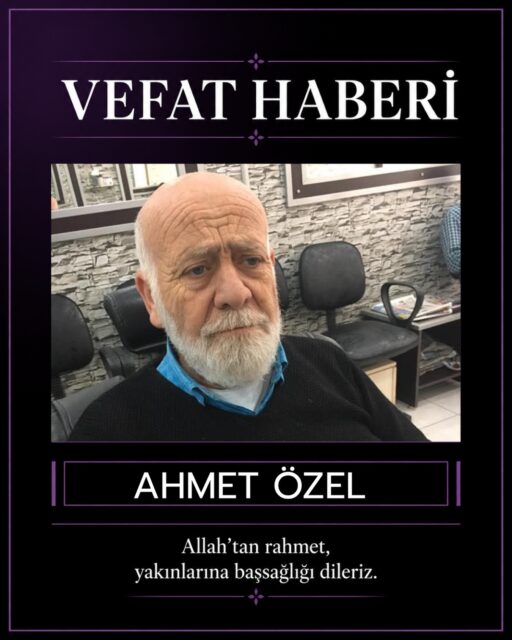 ORDU BİR DEĞERİNİ DAHA KAYBETTİ: CAZGIR AHMET VEFAT ETTİ

​Ordu’nun tanınan ve sevilen simalarından Ahmet Özel hakkın rahmetine kavuşmuştur. Cenazesi, Perşembe günü öğle namazına müteakip Orta Cami’de kılınacak cenaze namazının ardından son yolculuğuna uğurlanacaktır.

Merhuma Allah’tan rahmet; ailesine, sevenlerine ve yakınlarına başsağlığı dileriz.